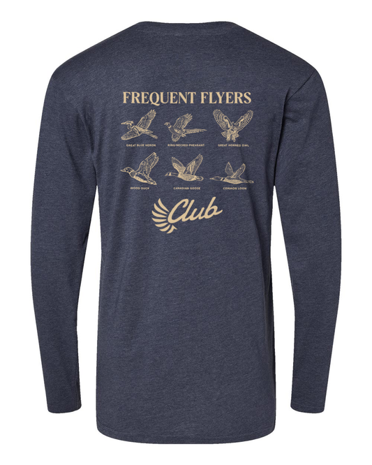 Frequent Flyers Bird Club Adult Long Sleeve