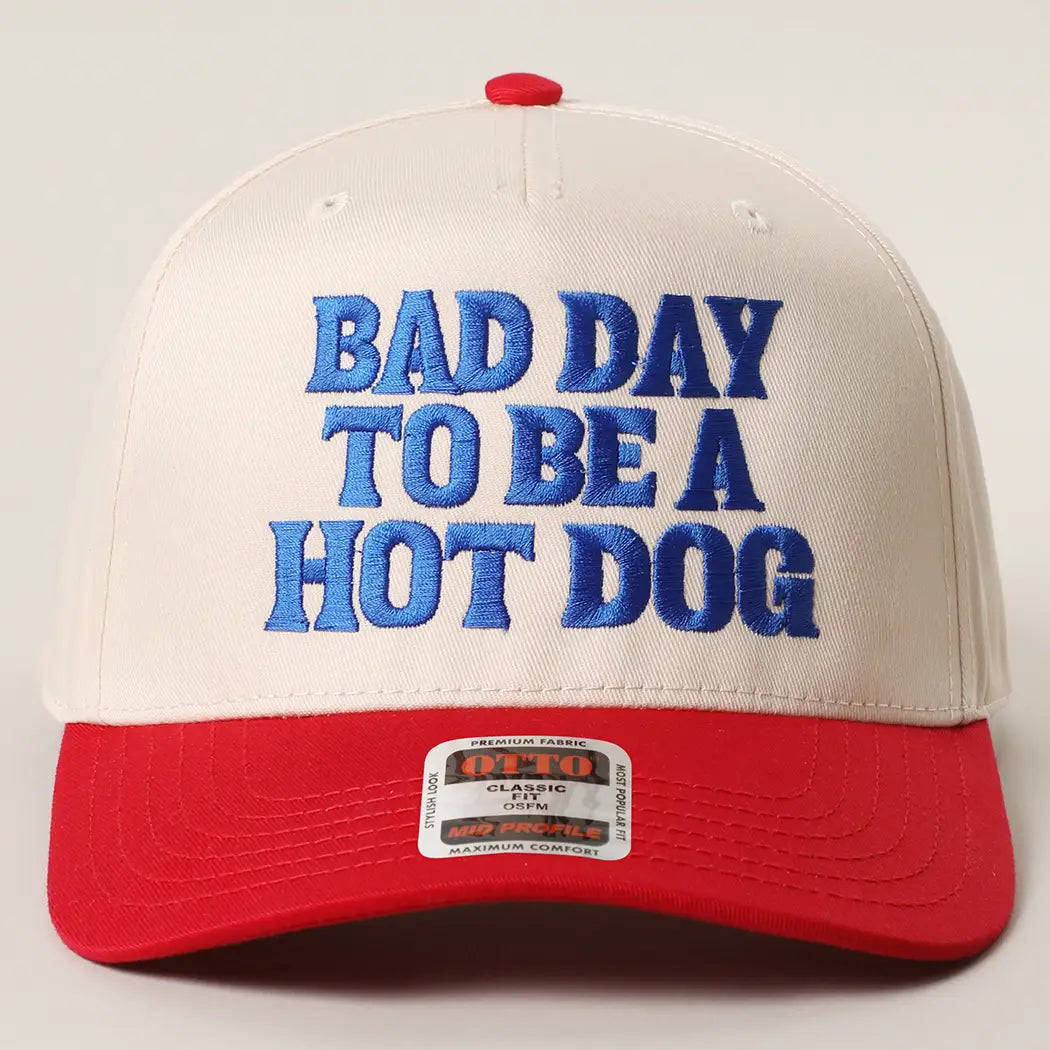 It’s A Bad Day To Be A Hotdog-Red/Beige
