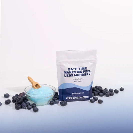 Bath Time Makes Me Feel Less Murdery Epsom Salt Bath Soak