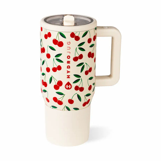 Cherries Hydrojug Traveler Tumbler 20oz