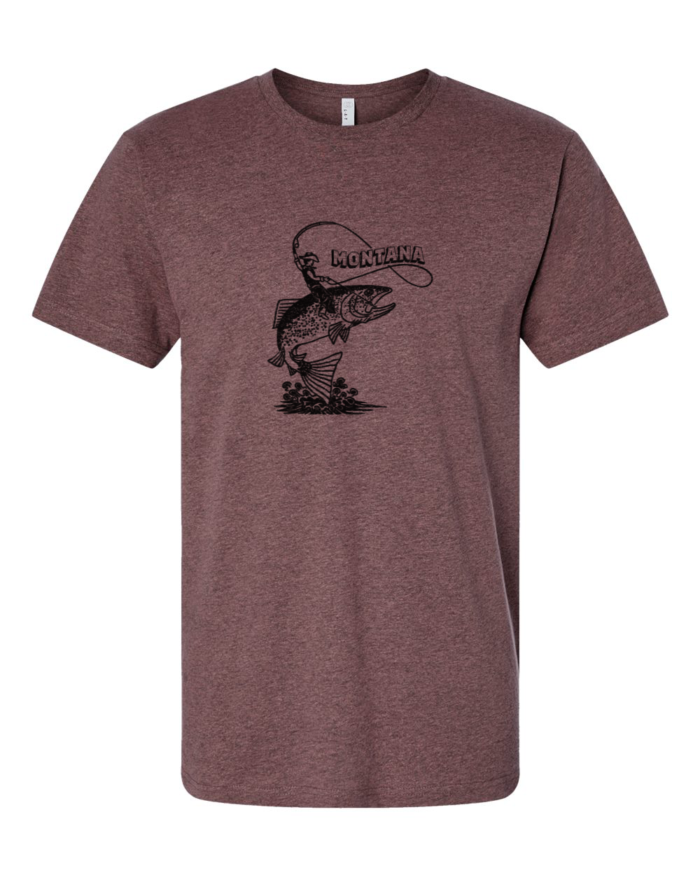 Hooked On Montana Adult Tee