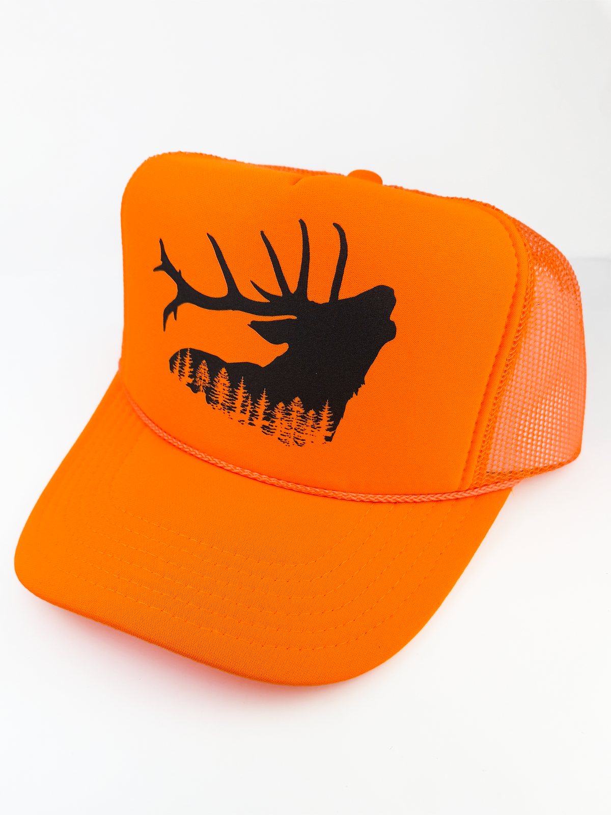 Bugling Elk Adult Trucker Hat