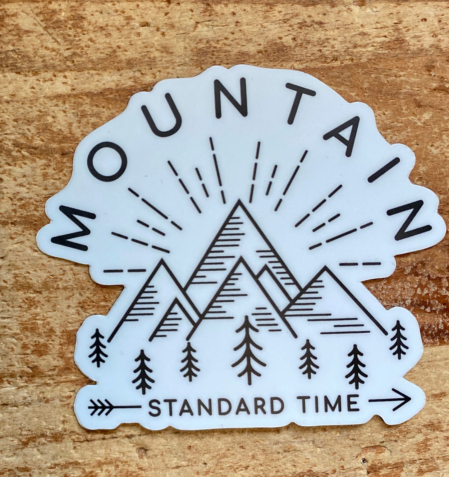 Mountain Standard Time Sticker