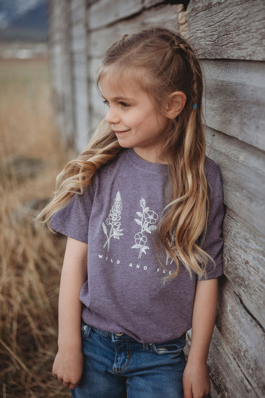 Wild and Free Kid Tee