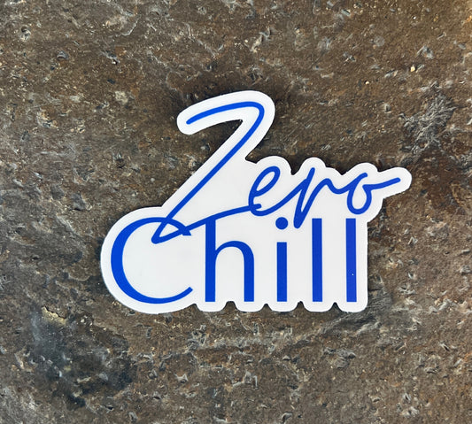 Zero Chill Sticker