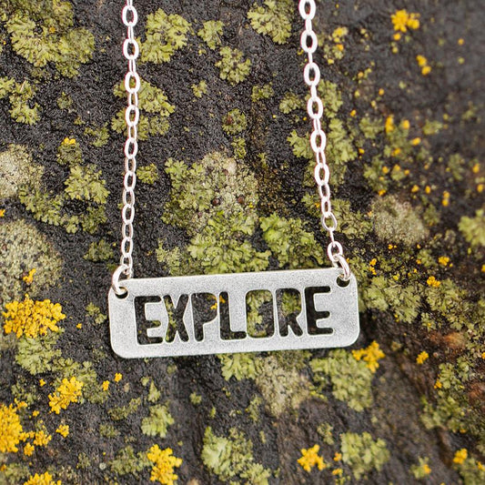 EXPLORE Bar Necklace