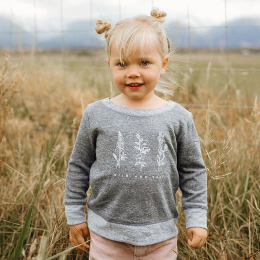 Wild and Free Kids Long Sleeve