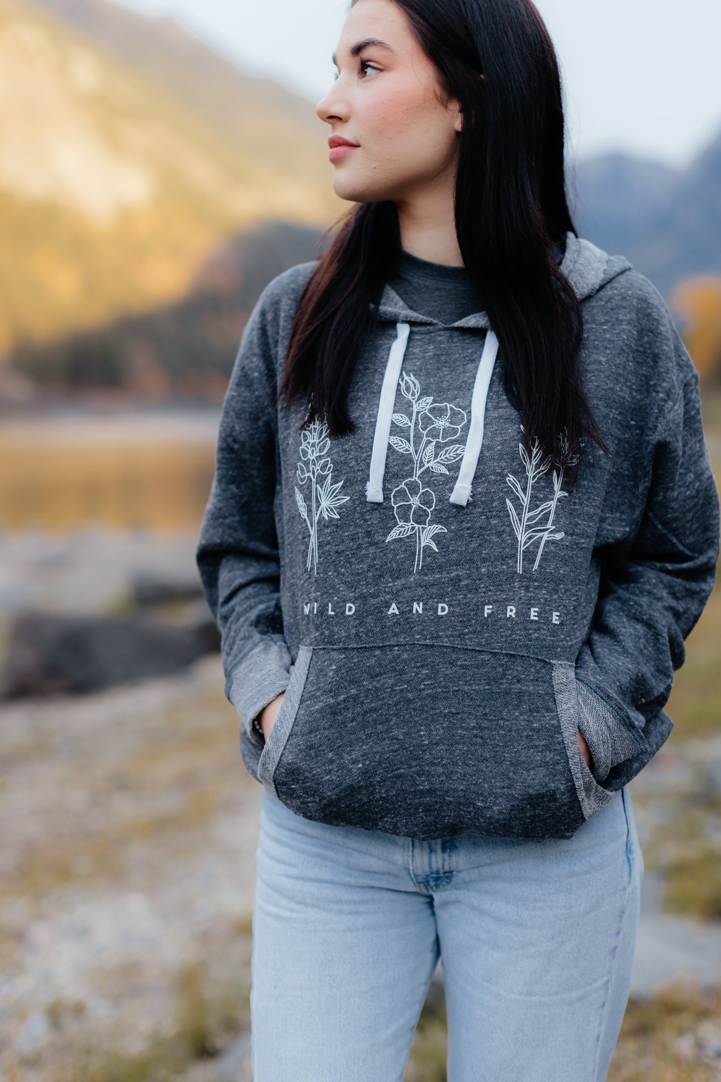 Wild and Free Adult Hoodie