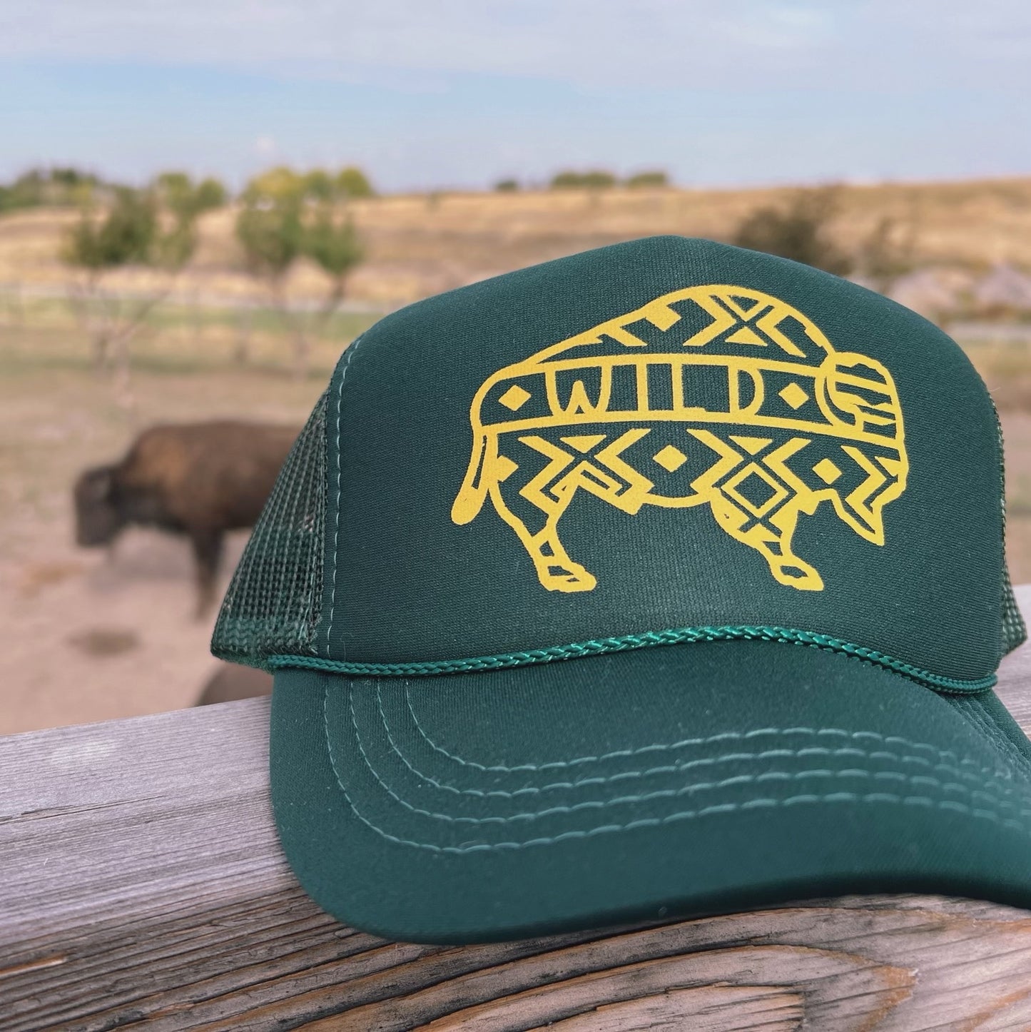 Kids Wild Buffalo Trucker Hat