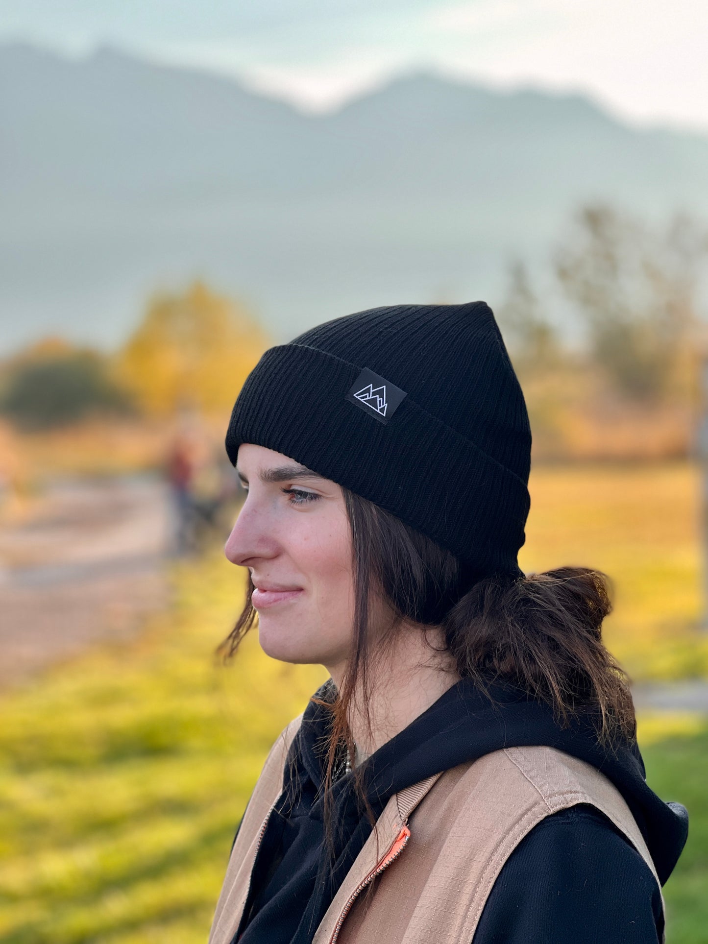 Fisherman Beanie: Black