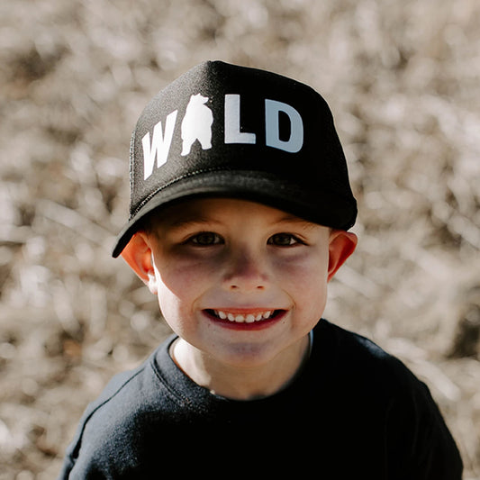Kid WILD Bear Trucker Hat