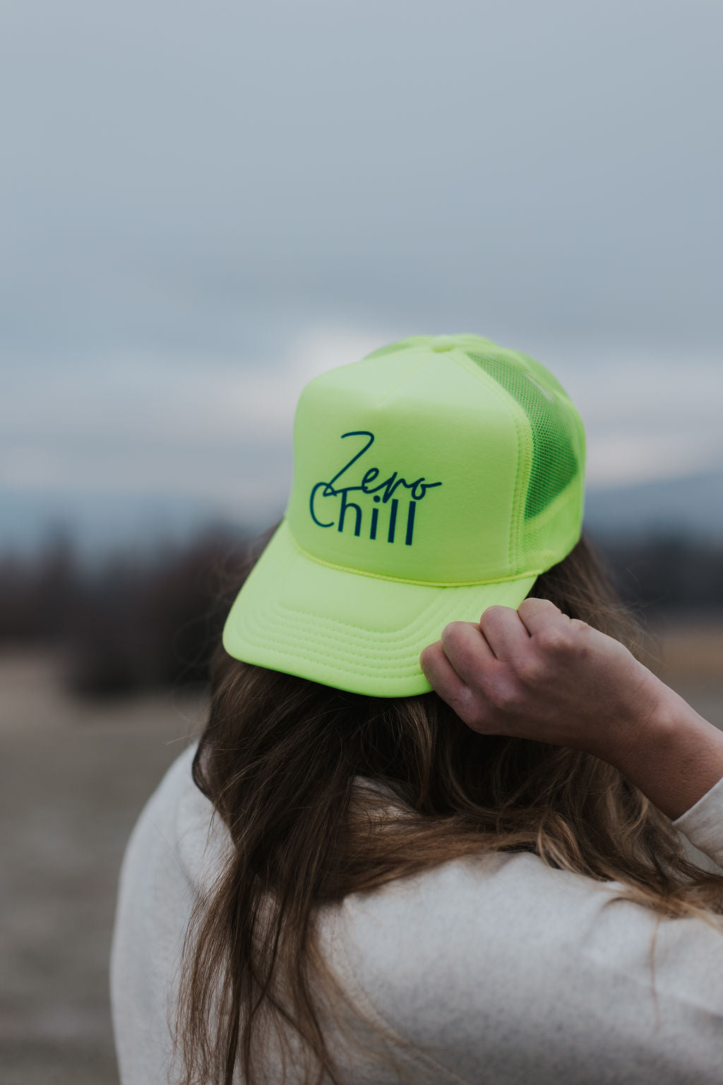 Zero Chill Trucker Hat-Neon Yellow