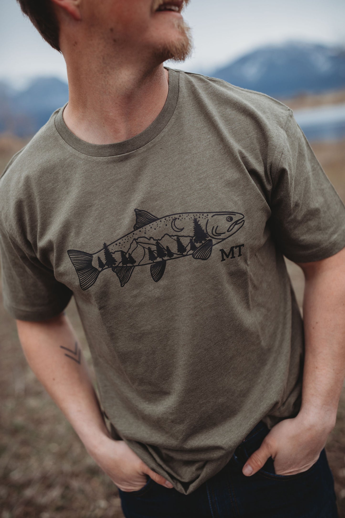 Trout Adult Tee
