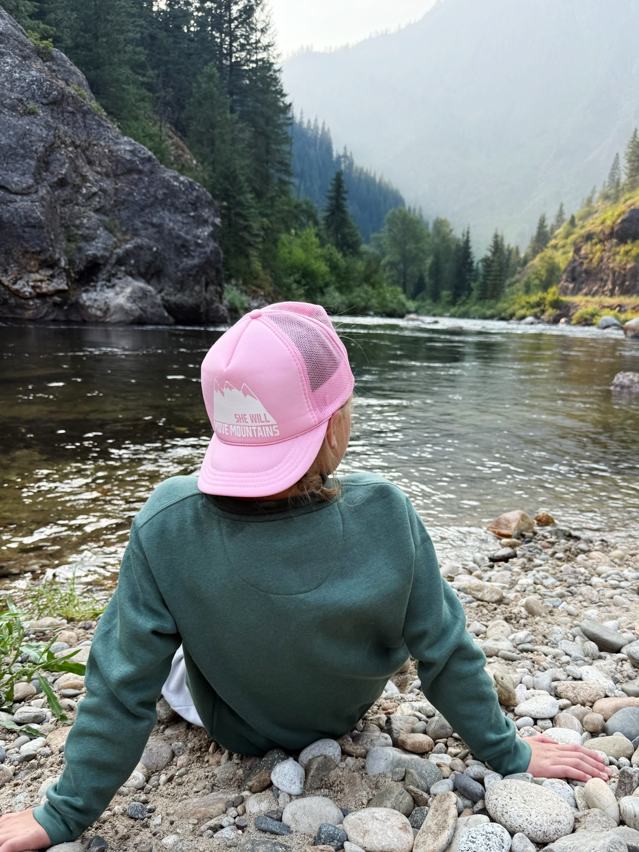 She Will Move Mountains Kids Hat