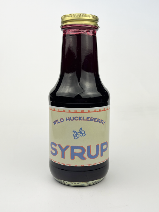 Wild Huckleberry Syrup